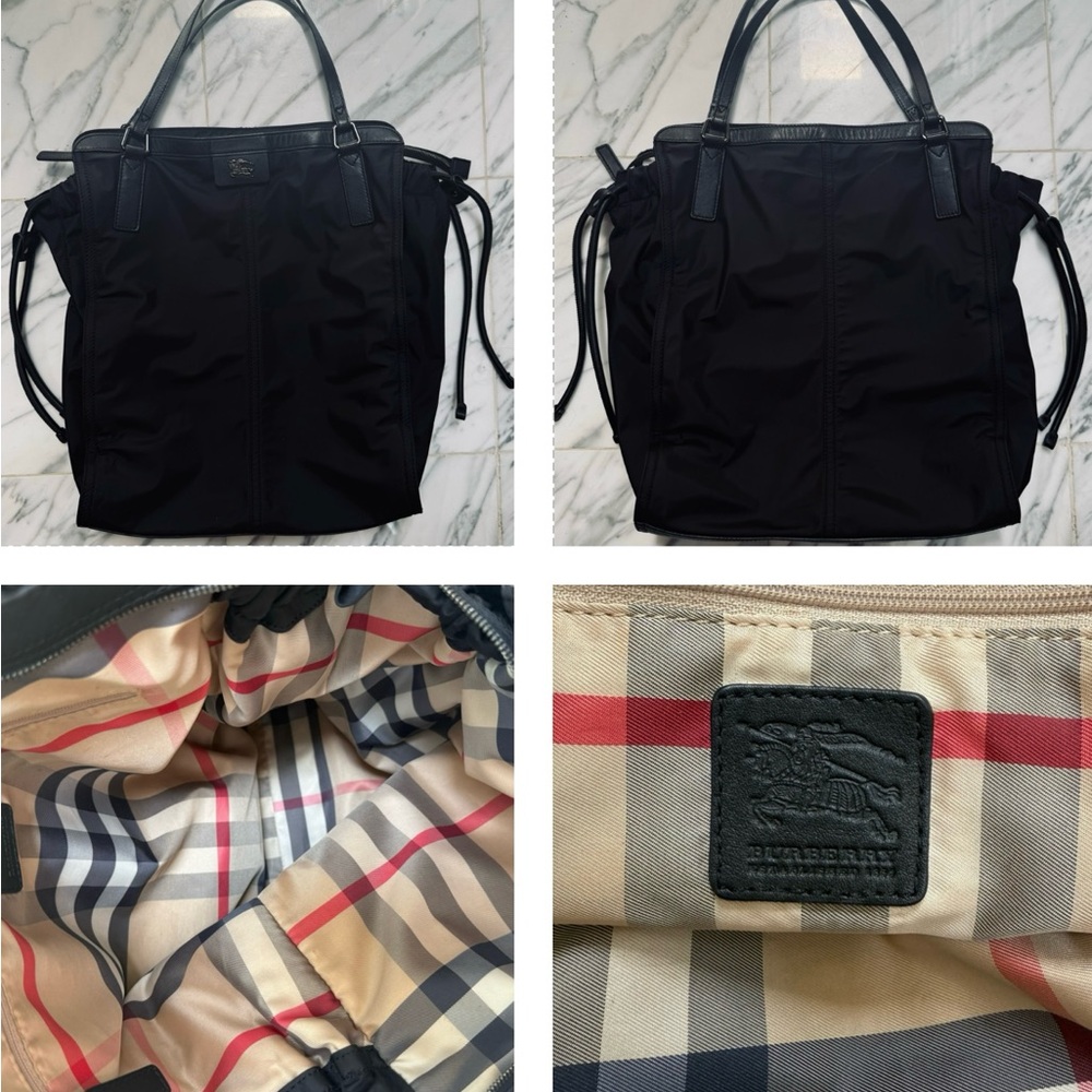 BURBERRY BUCKLEIGH NYLON TOTE BAG - Picture 16 of 16
